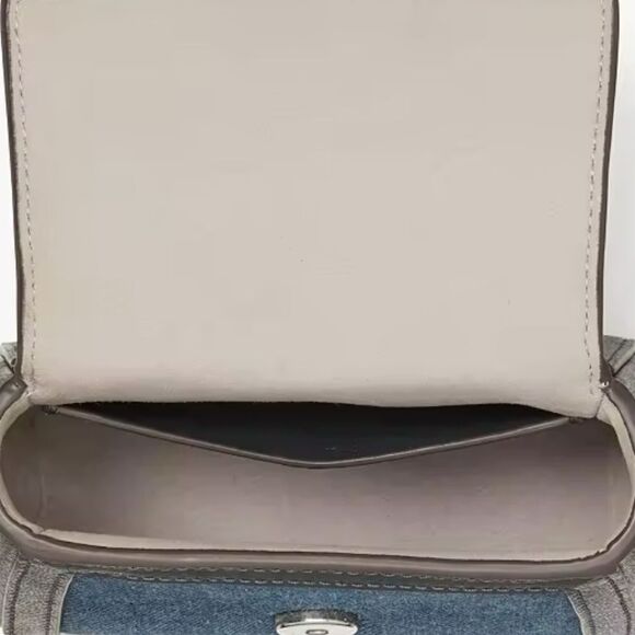 Katy Denim Micro Crossbody - Picture 3 of 5